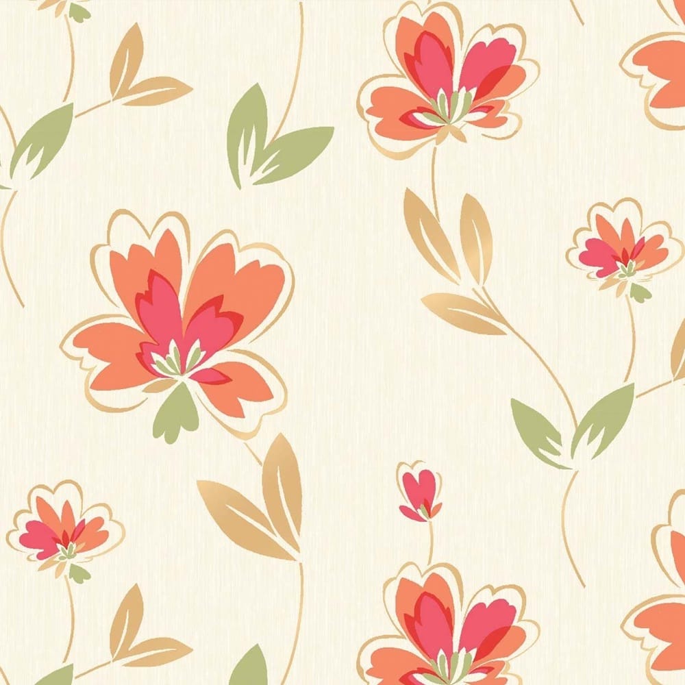 Light Coloured Floral - HD Wallpaper 