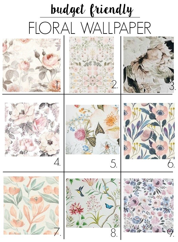 Affordable Floral Mural - Floral Design - 600x815 Wallpaper - teahub.io