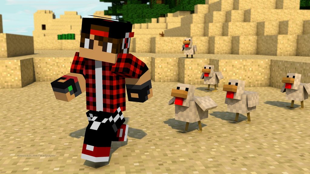 Nova Skin Wallpaper Mobile - Alex Wallpaper Minecraft - HD Wallpaper 