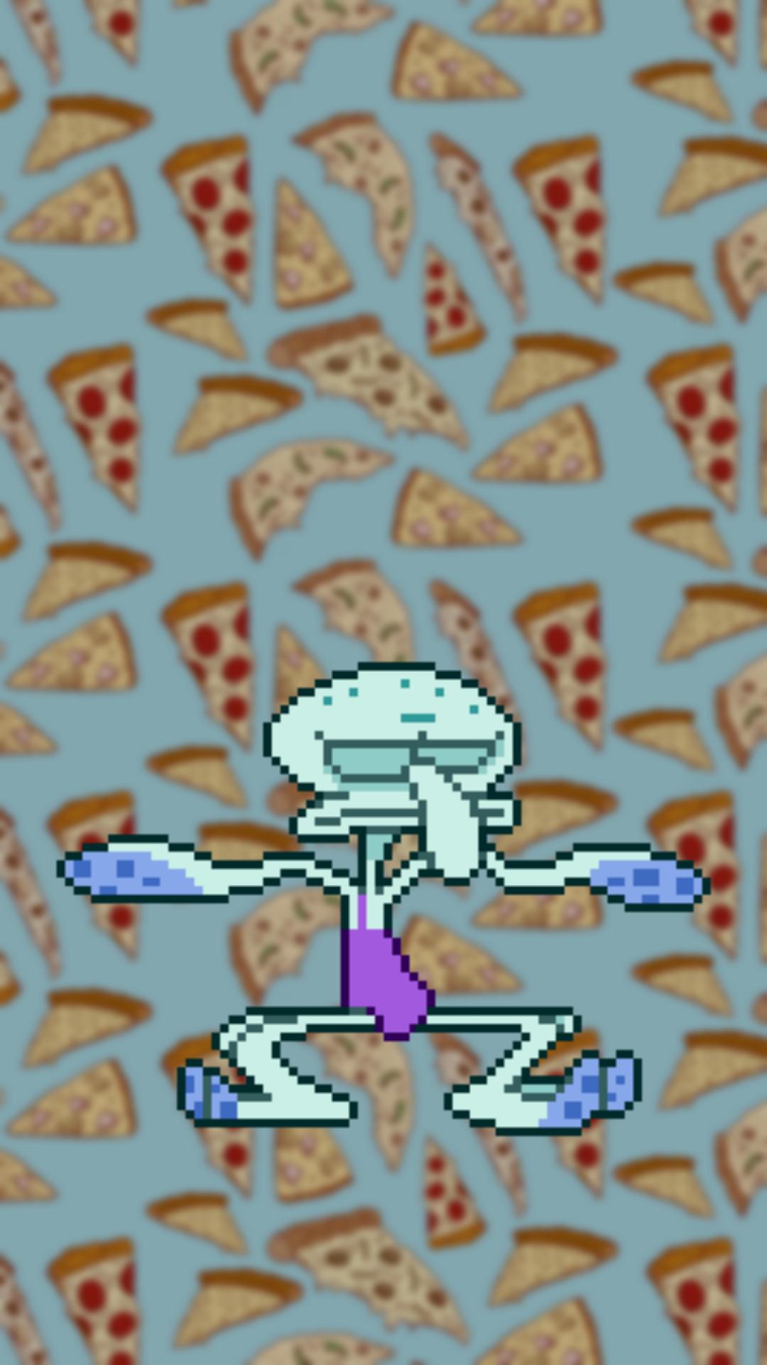 Squidward Wallpaper Iphone - HD Wallpaper 