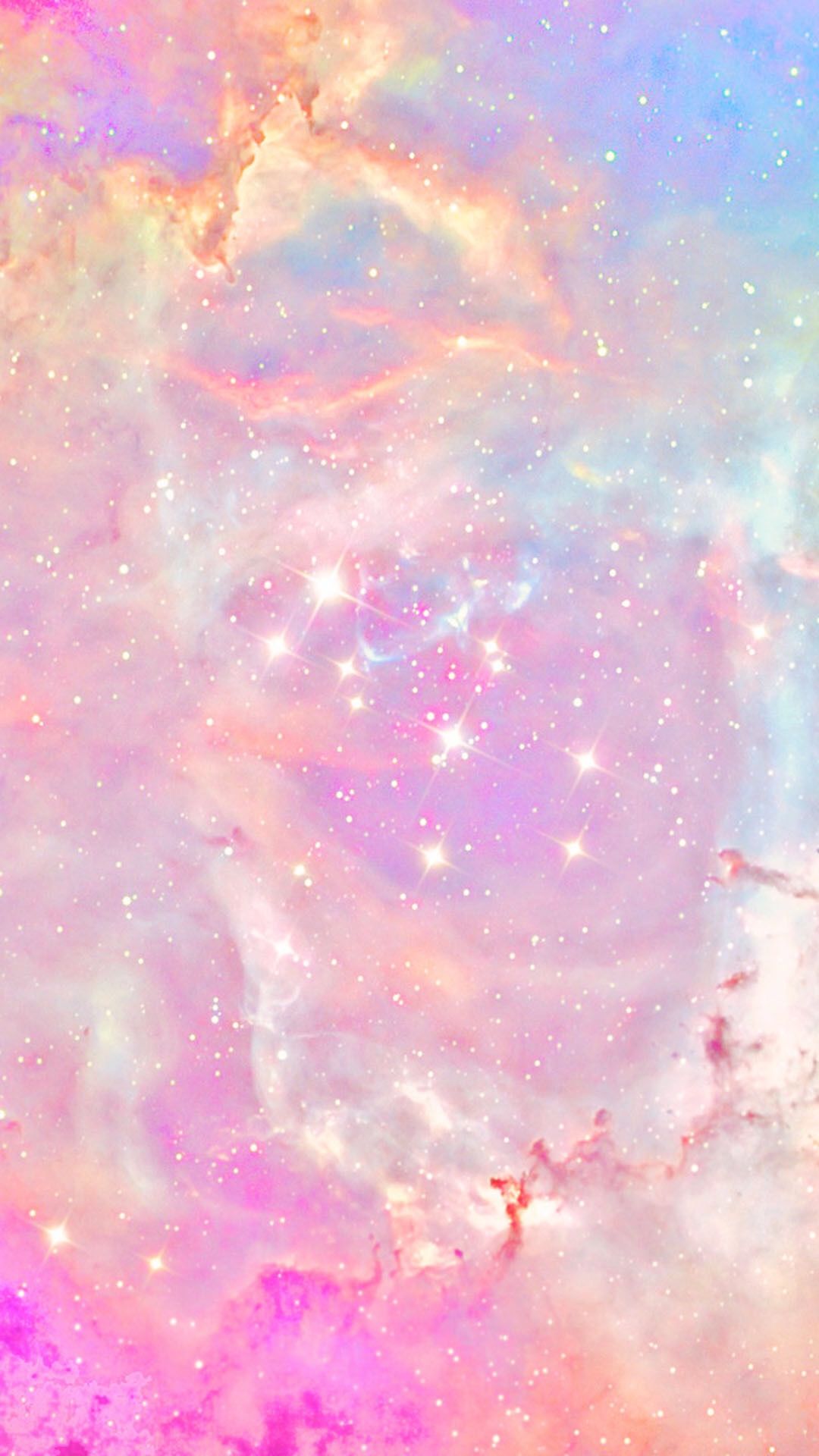 Rose Gold Galaxy Wallpaper Iphone - HD Wallpaper 