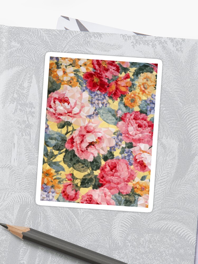 Floral Fabric Swatch - HD Wallpaper 