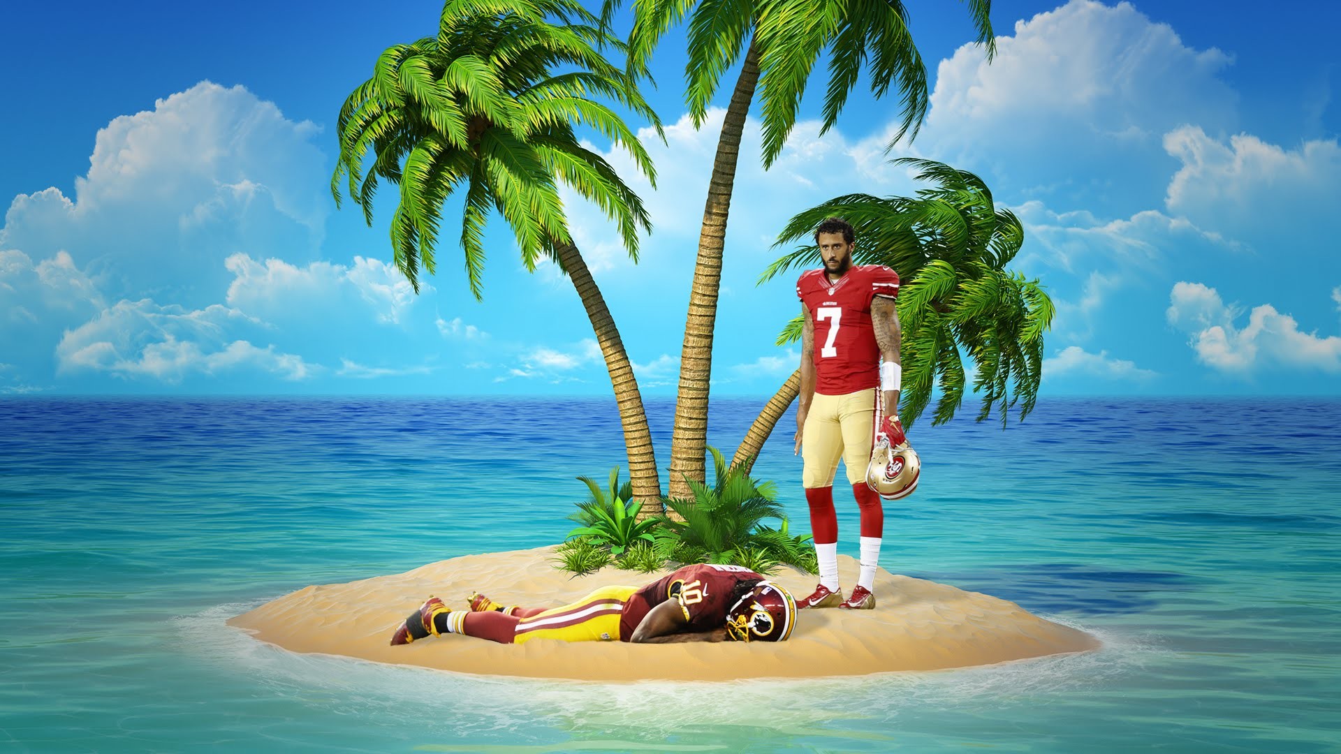 The Shek Report - Desert Island - HD Wallpaper 