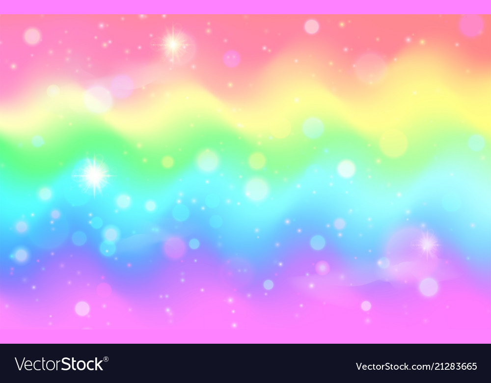 Unicorn Rainbow Background - HD Wallpaper 