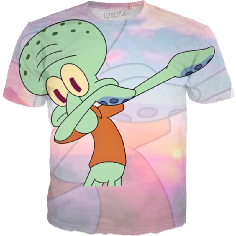 Squidward Dabbing - HD Wallpaper 
