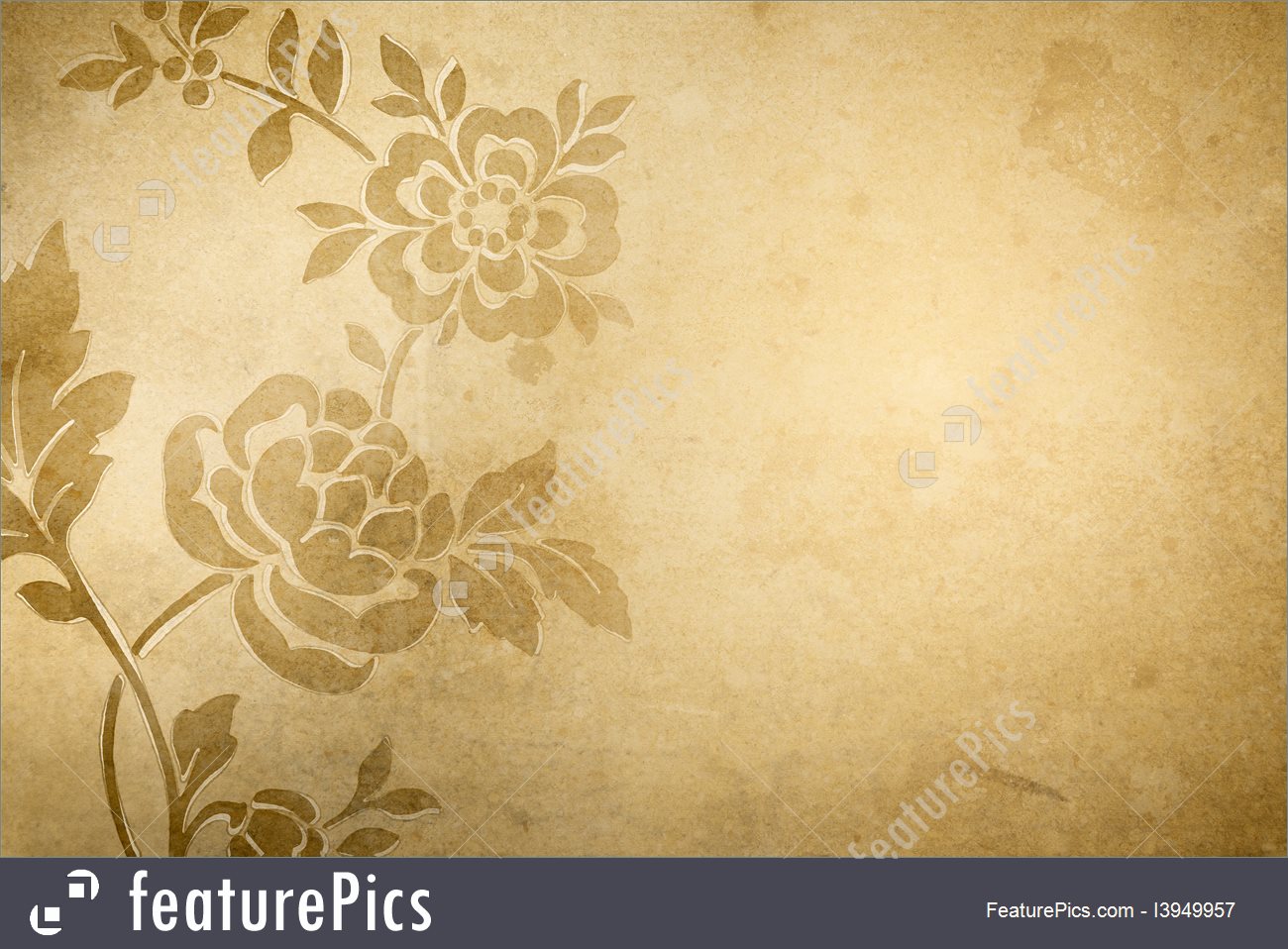 Grunge Flower Background Royalty-free Stock Illustration - Nice Floral Background - HD Wallpaper 