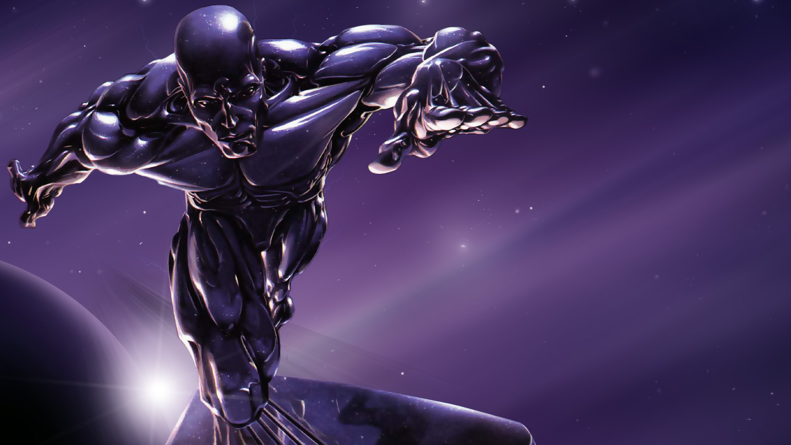 Marvel Wallpaper Silver Surfer - HD Wallpaper 