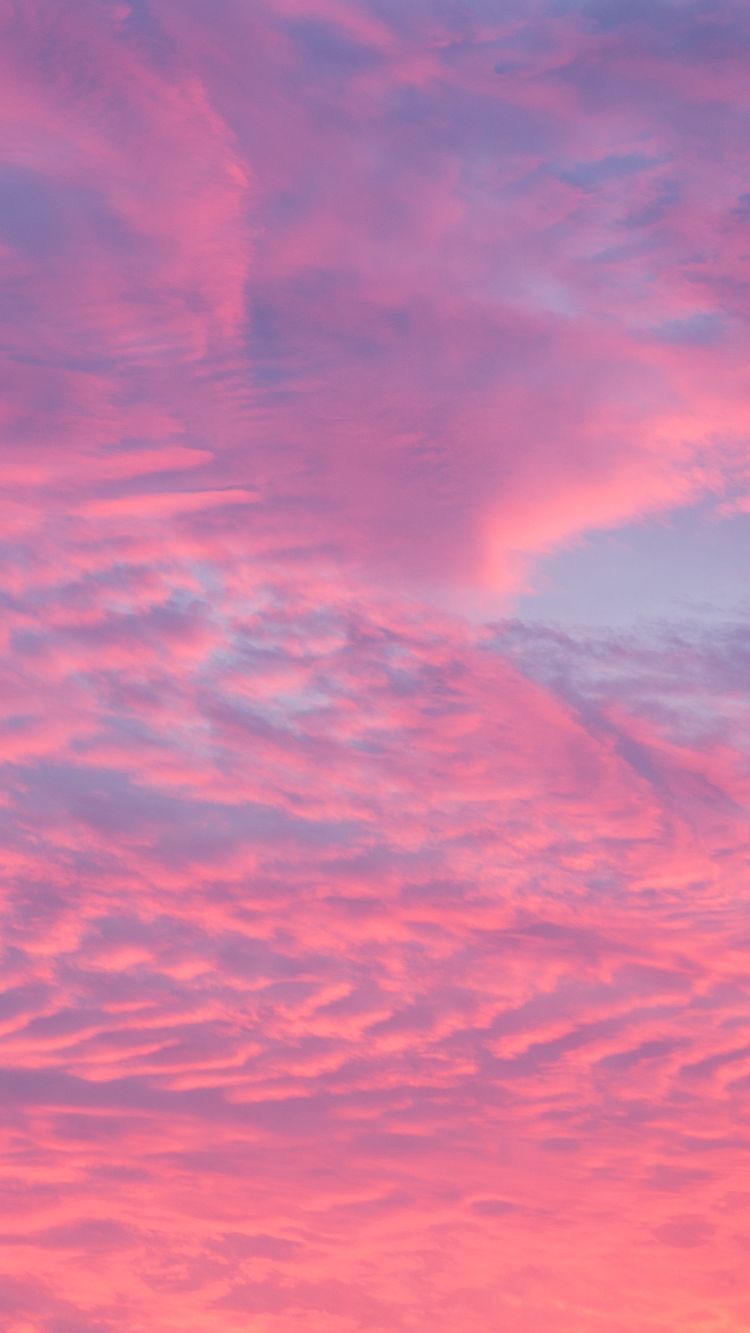 Aesthetics Tumblr Pink Sunset Clouds Background - HD Wallpaper 