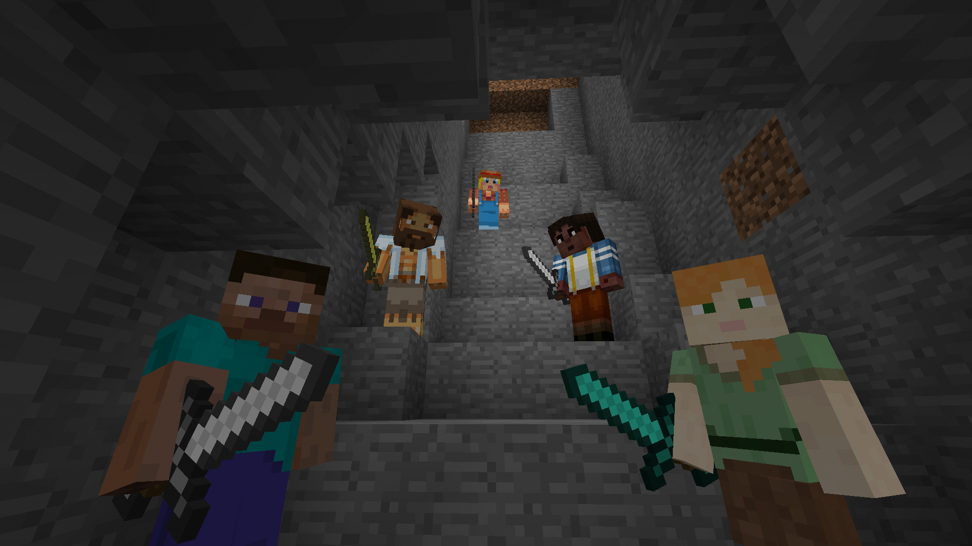 Minecraft - Minecraft Multiplayer - HD Wallpaper 