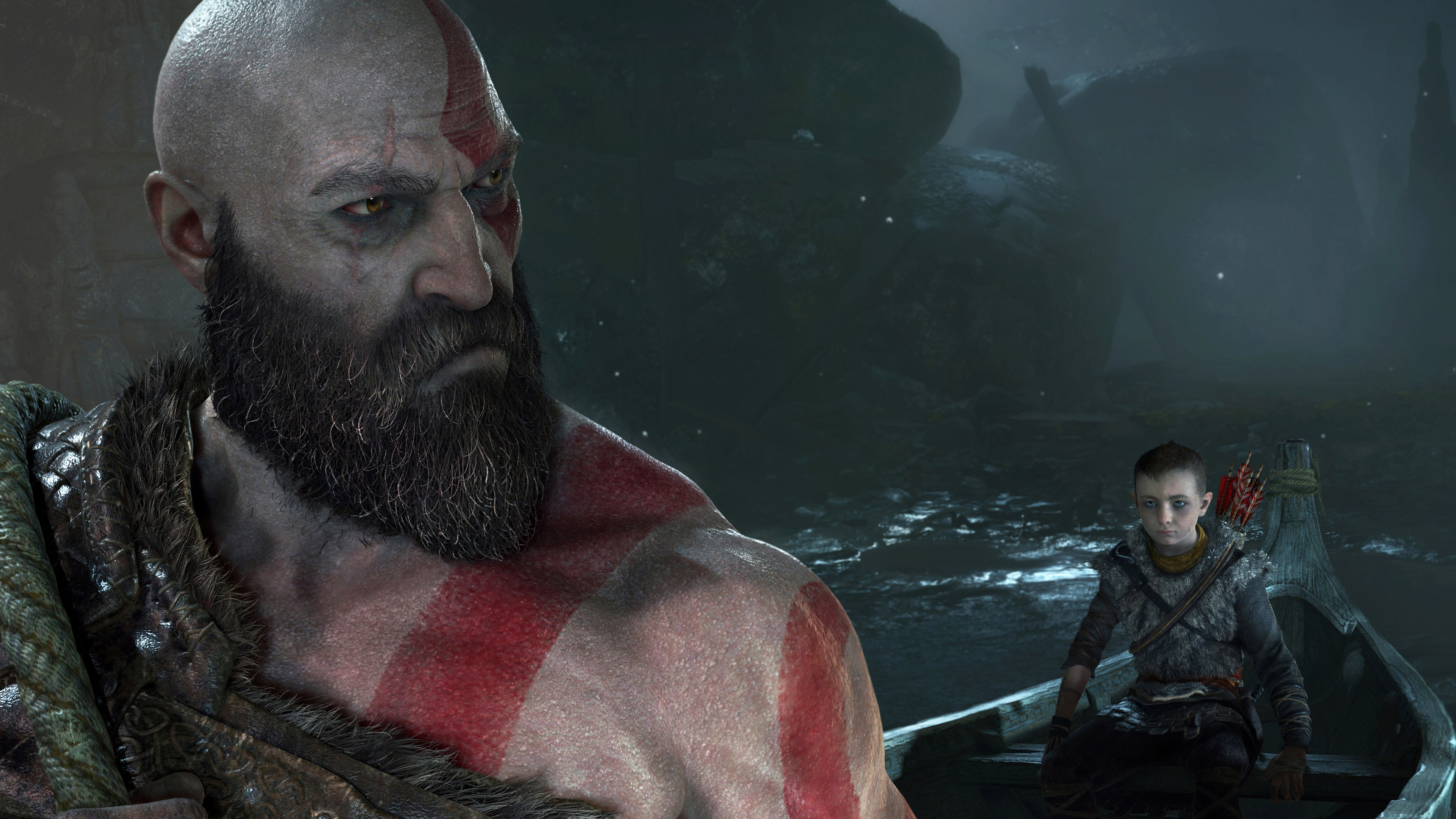 4k Wallpaper God Of War 4 - HD Wallpaper 