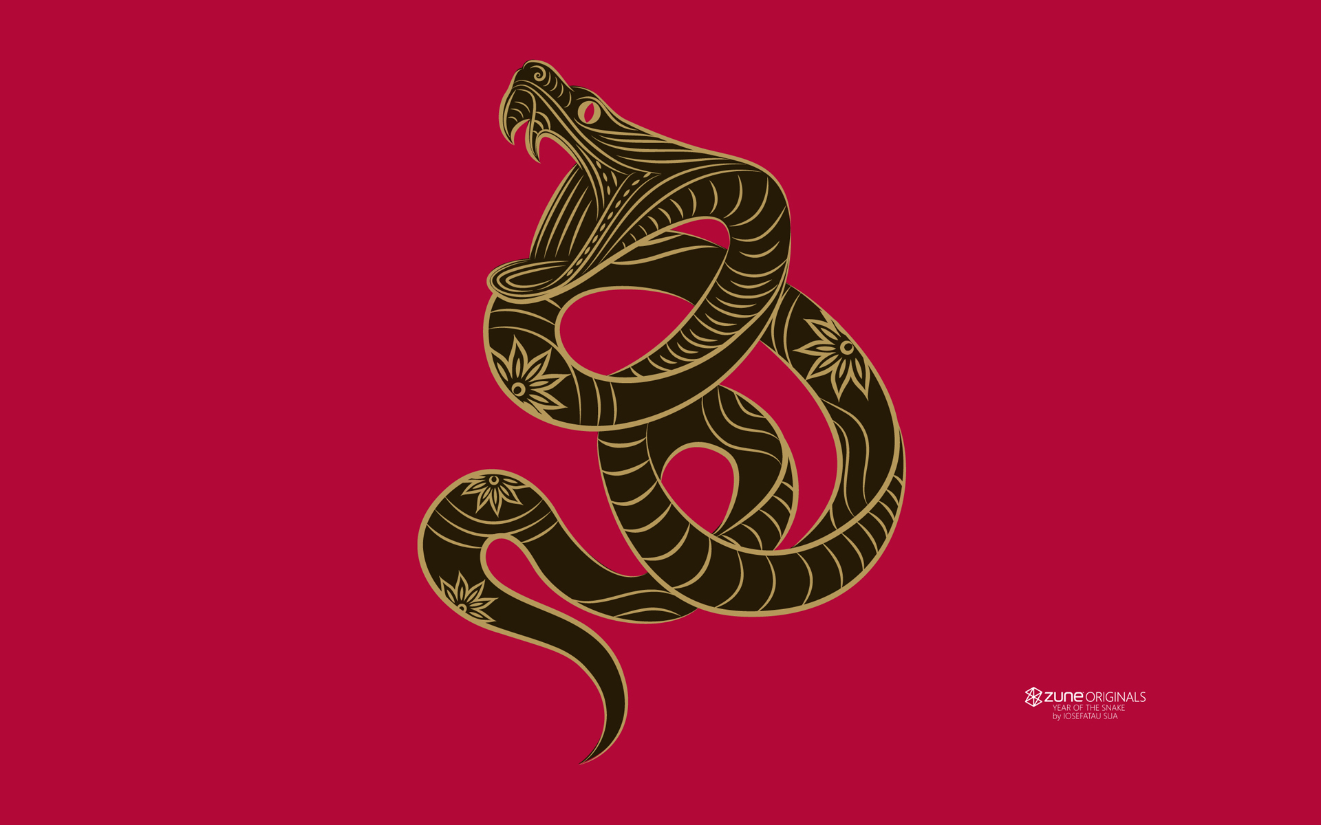 Year Of The Snake - Snake Vector - HD Wallpaper 