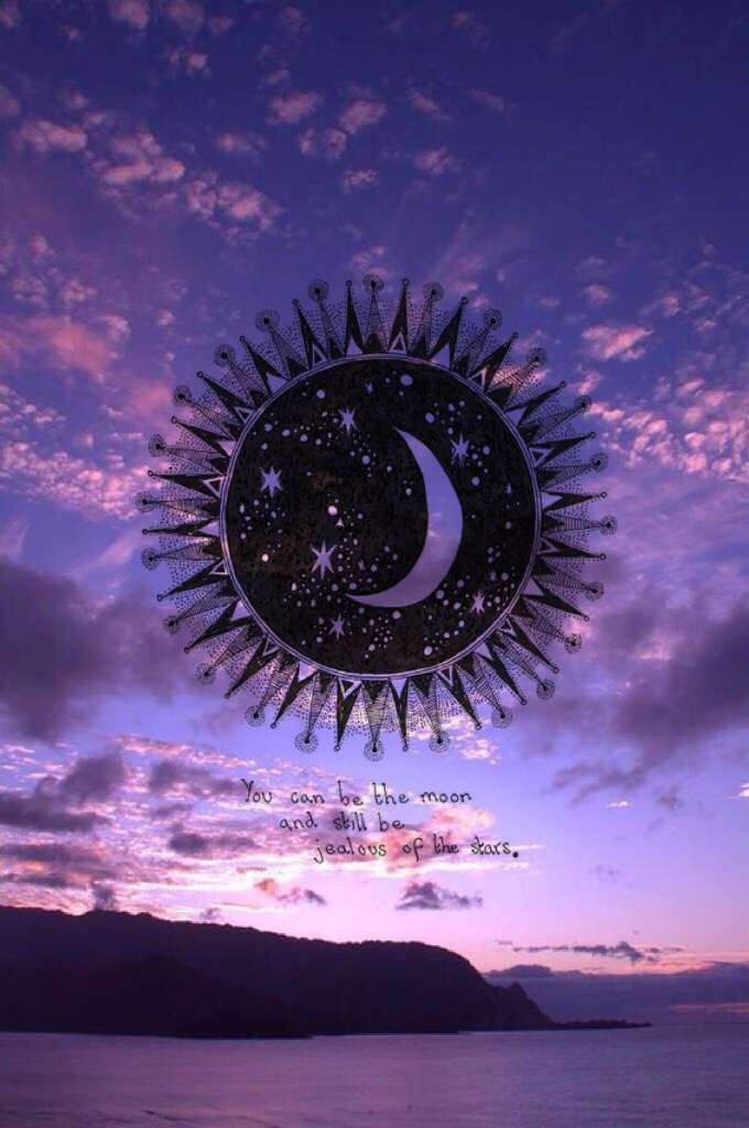 Clouds, Moon, Night - You Can Be The Moon And Still - HD Wallpaper 