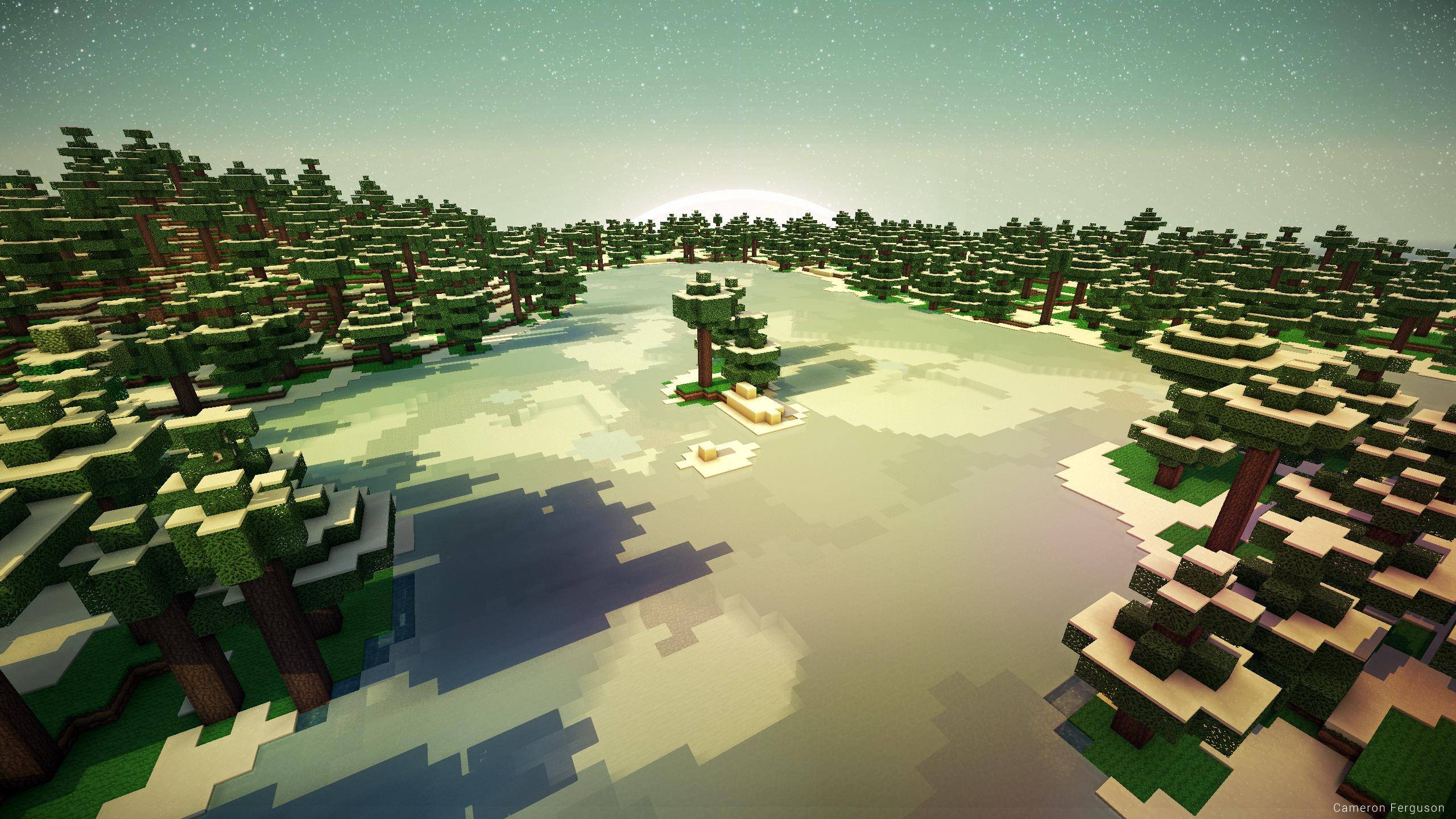 Widescreen Images Collection Of Minecraft - Minecraft Shader - HD Wallpaper 