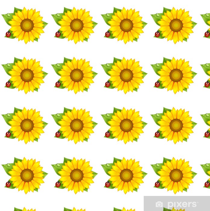 Sunflower Vector - HD Wallpaper 