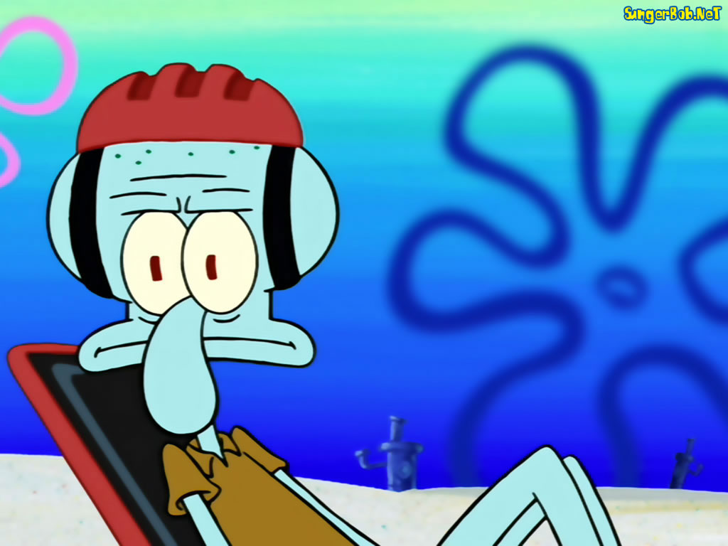 Squidward Hd - HD Wallpaper 