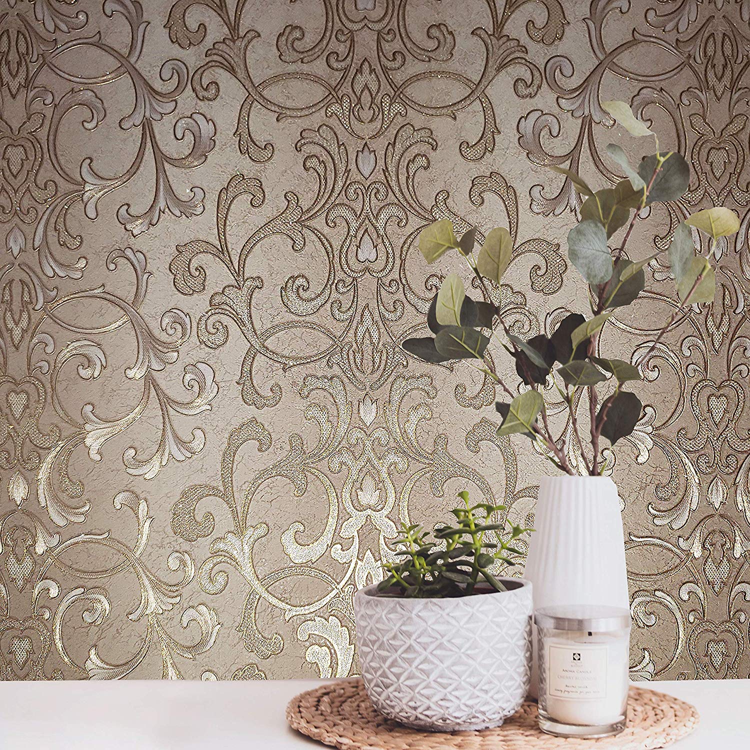 Gold And Silver Wallpaper Metallic - HD Wallpaper 