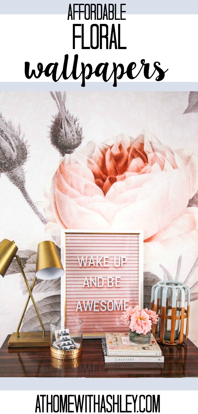 Affordable Floral Mural - Rose - HD Wallpaper 