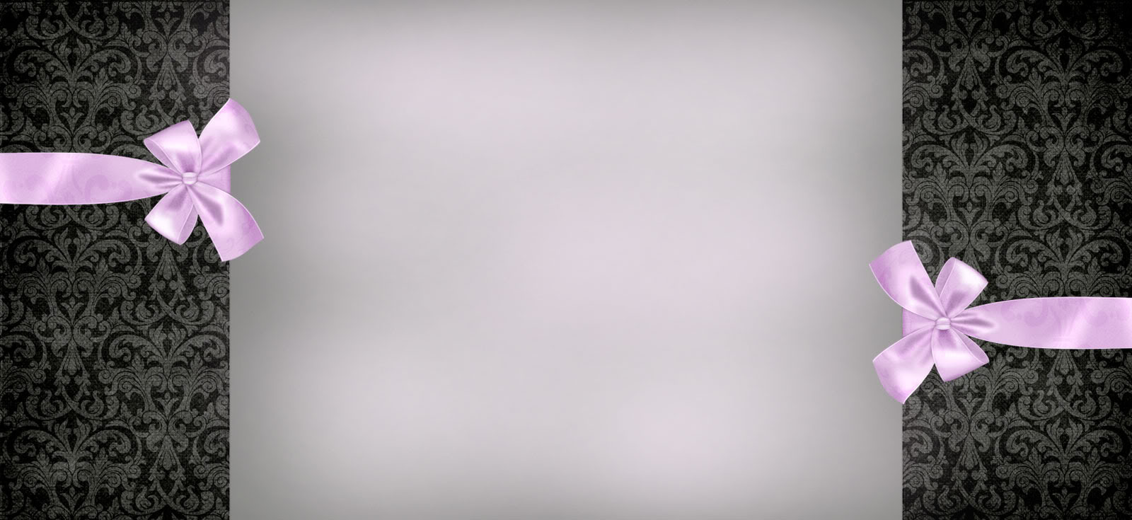 Pretty Purple Bow Background - Background Ppt Pita - HD Wallpaper 