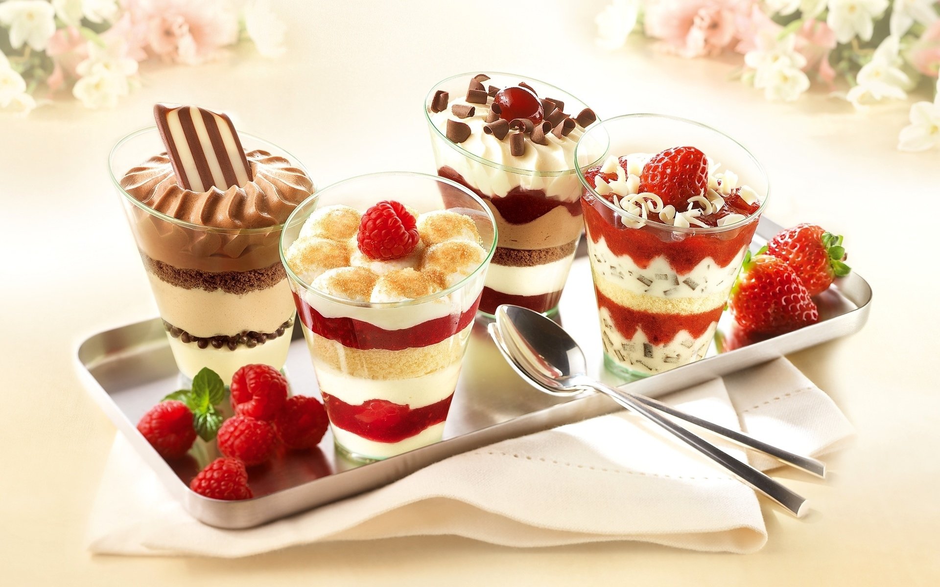 Dessert Hd - HD Wallpaper 