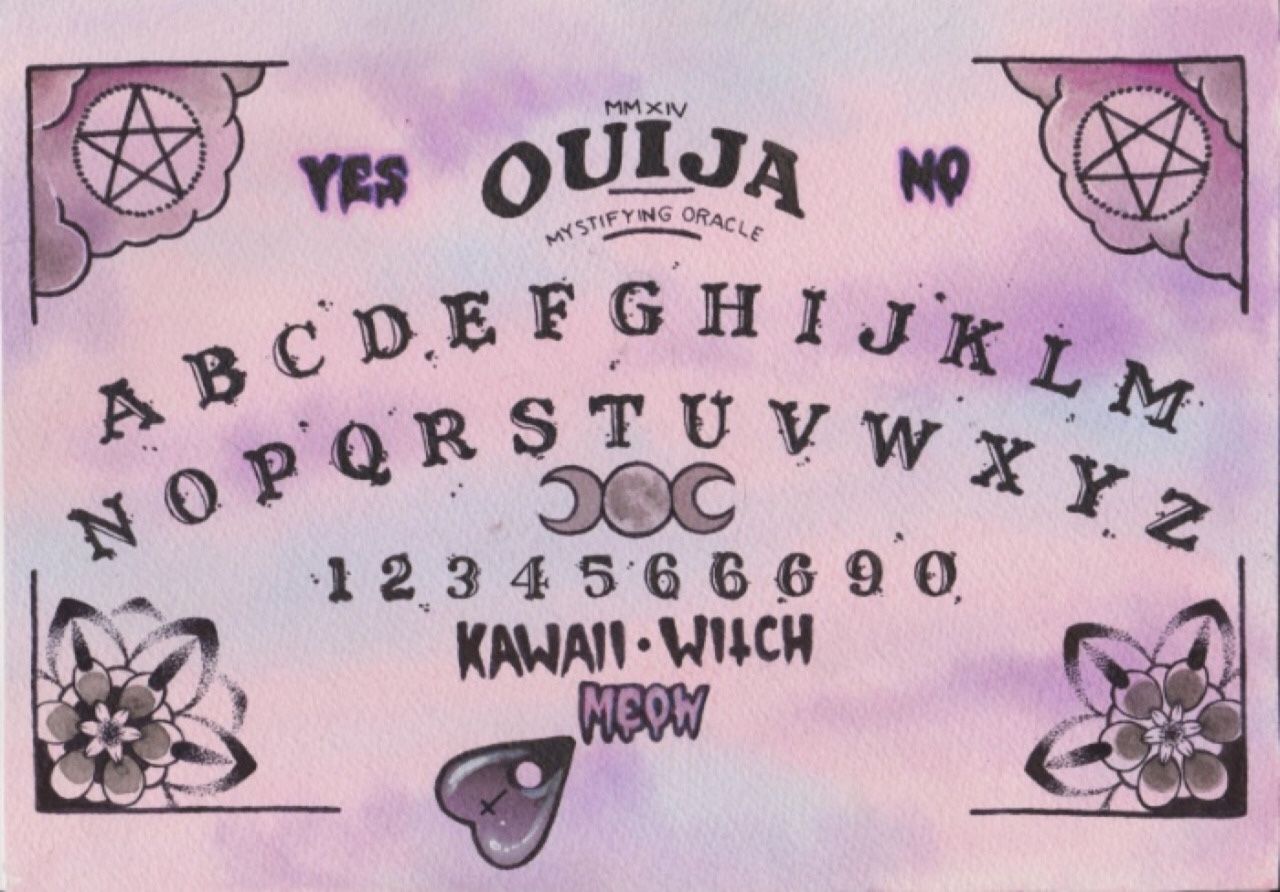 Ouija Pastel Goth - HD Wallpaper 
