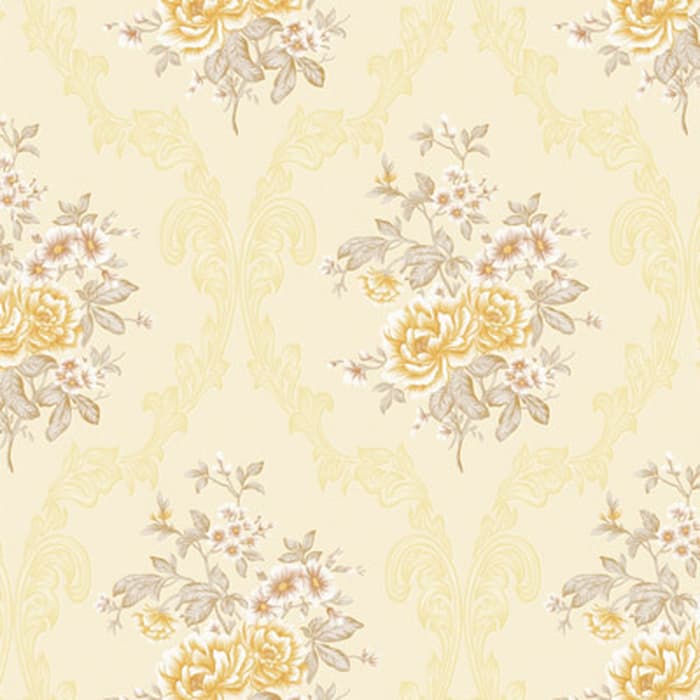 Wallpaper Warna Peach - Dinding Warna Gold Bunga - HD Wallpaper 