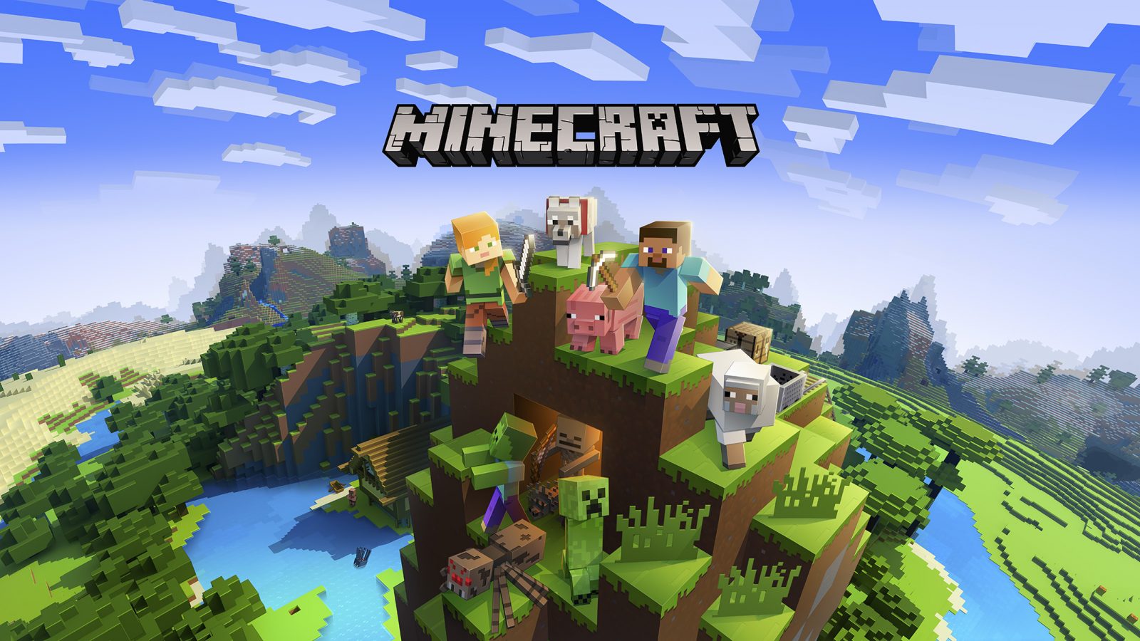 Minecraft Better Together - HD Wallpaper 