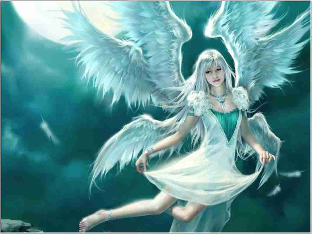 3d Angel Wallpapers Free - Angel Wallpaper Hd - 1033x777 Wallpaper -  