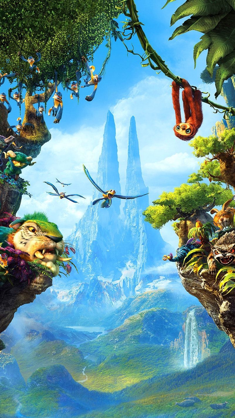Landscape Wallpaper Phone Awesome The Croods 2013 Phone - Croods (2013) - HD Wallpaper 