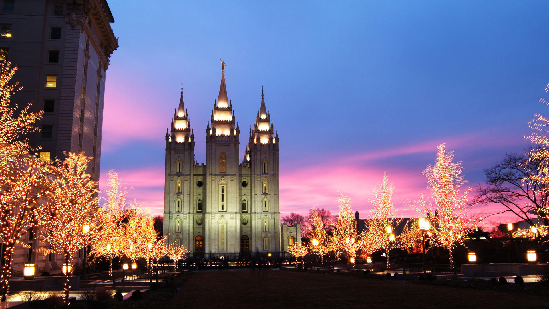 The Mormon Temple Wallpaper Hd - Lds Temples Wallpaper Hd - HD Wallpaper 