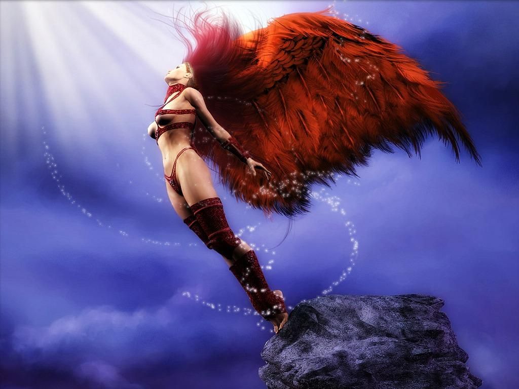 Fantasy Angel - HD Wallpaper 