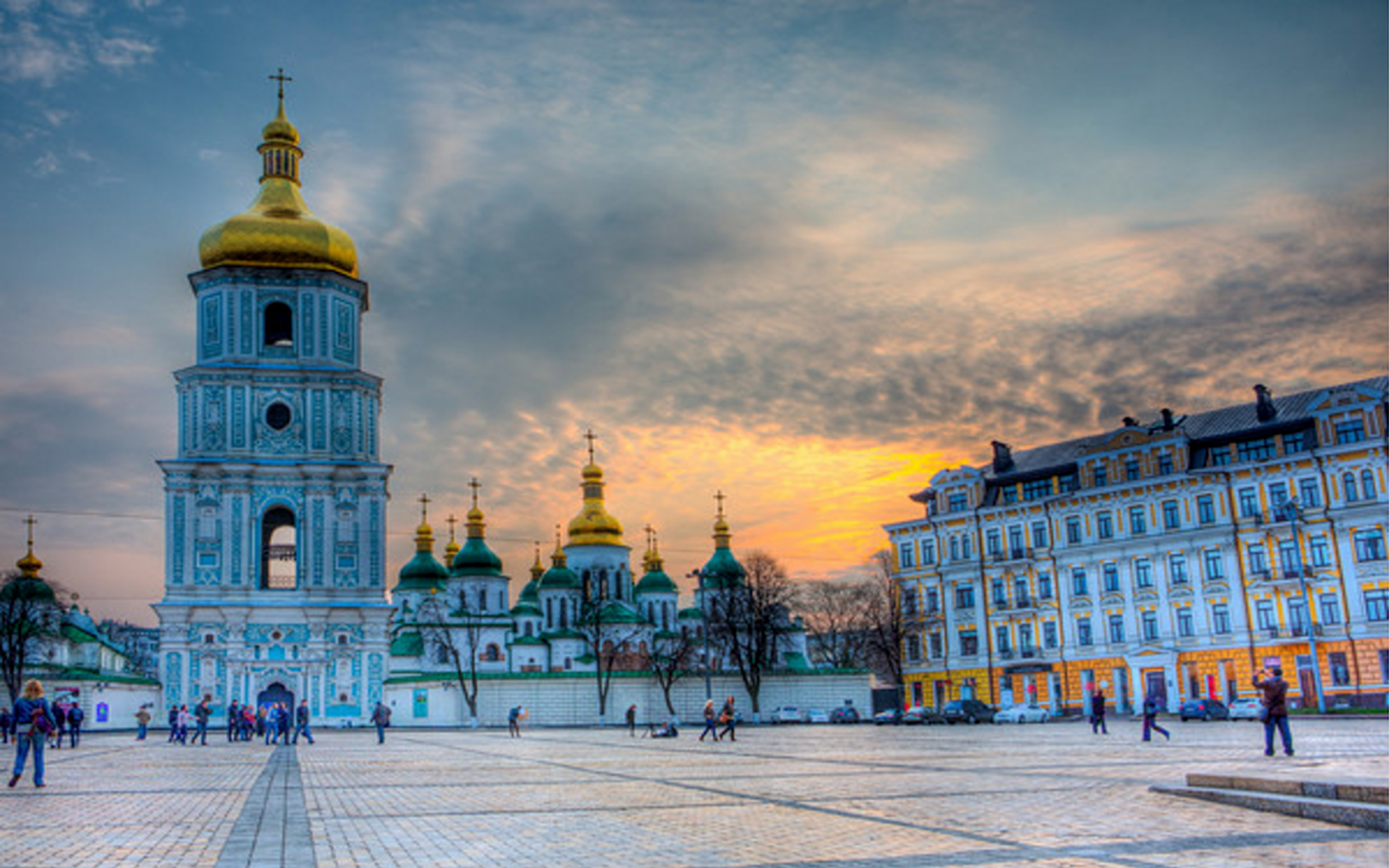 Saint Sophia Cathedral, Belltower - HD Wallpaper 