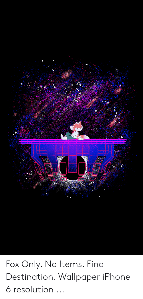 Iphone, Iphone 6, And Wallpaper - Fox Final Destination No Items - HD Wallpaper 