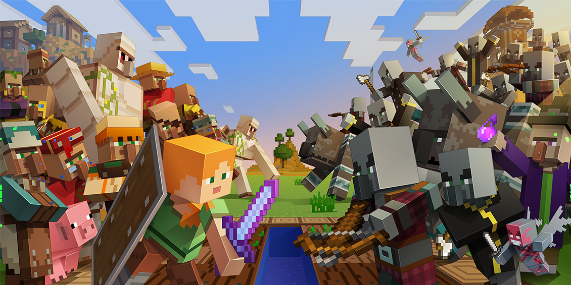Minecraft Village And Pillage Update - HD Wallpaper 