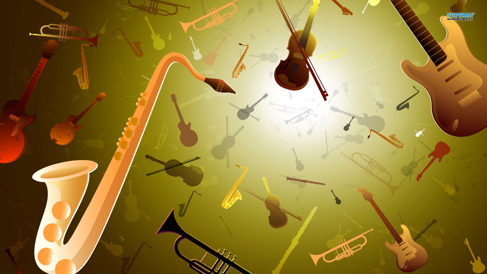 Musical Instruments Wallpapers - Music Instrument Background Hd - HD Wallpaper 