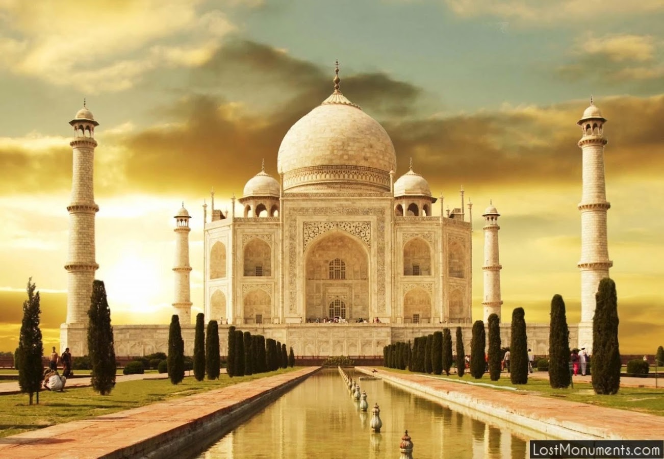 Taj Mahal Hd Photo Download - HD Wallpaper 