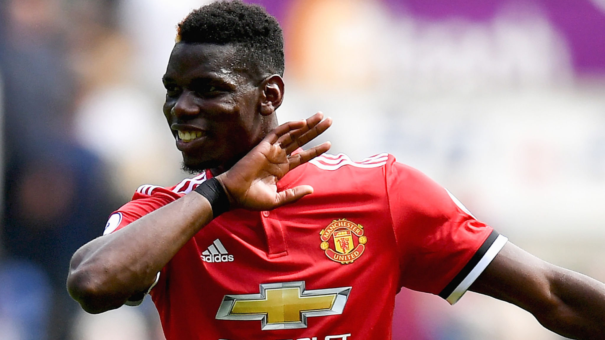 Pogba Has Started The Season In Fine Form For United - Pogba Dab Manchester United - HD Wallpaper 