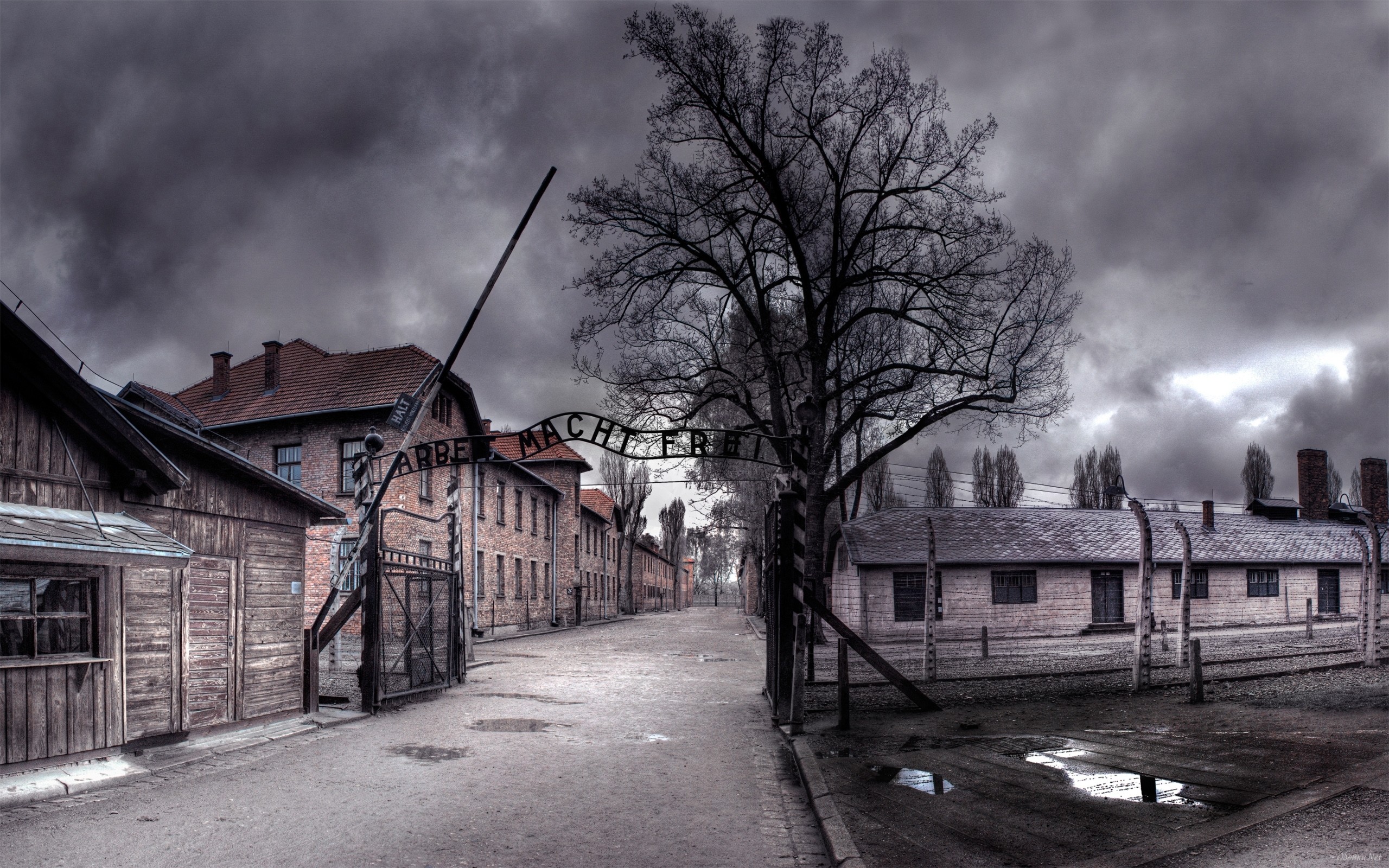 Ghost Town Wallpaper Hd 
 Data-src - Arbeit Macht Frei - HD Wallpaper 