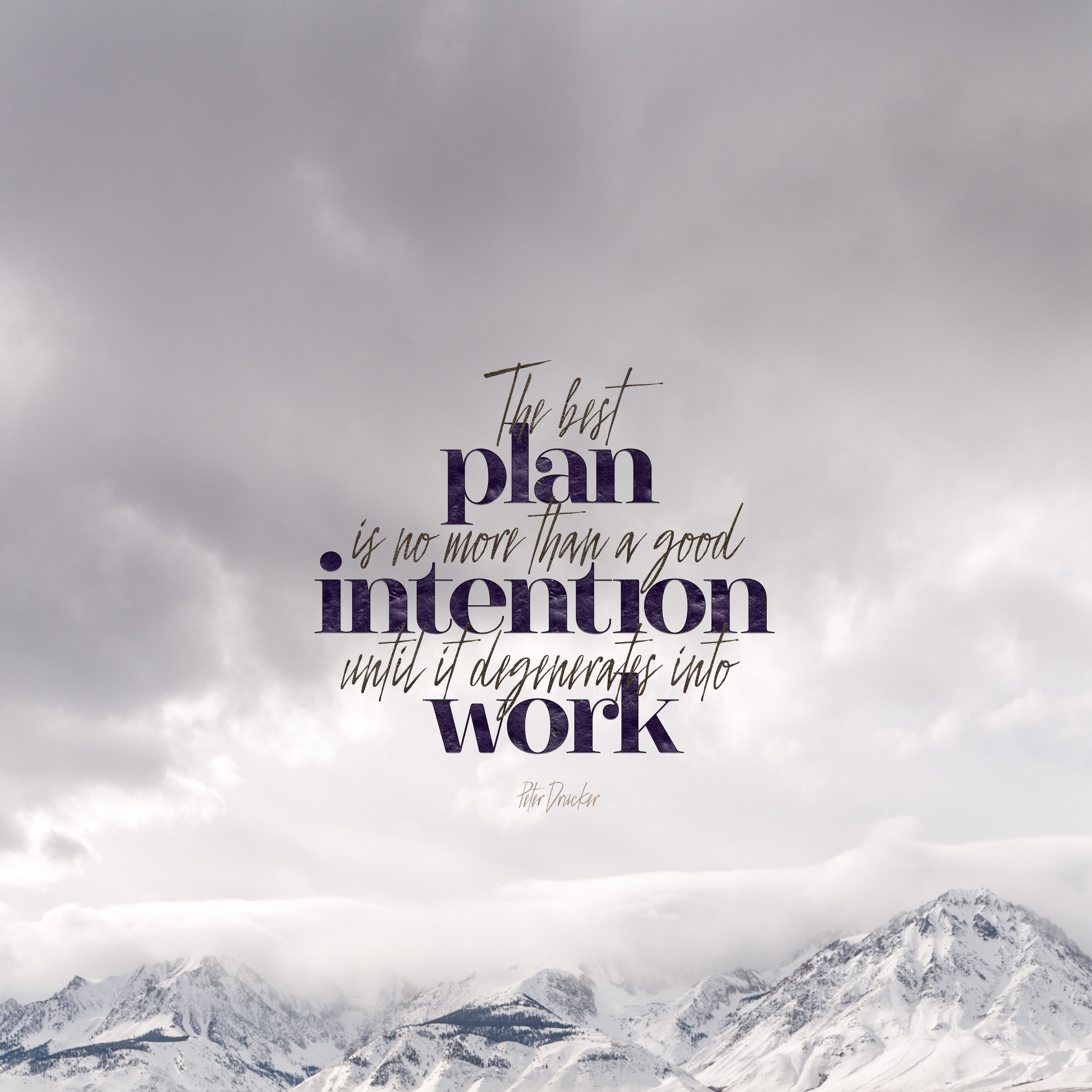 Wallpaper Quote, Motivation, Plans, Work, Phrase - Summit - HD Wallpaper 