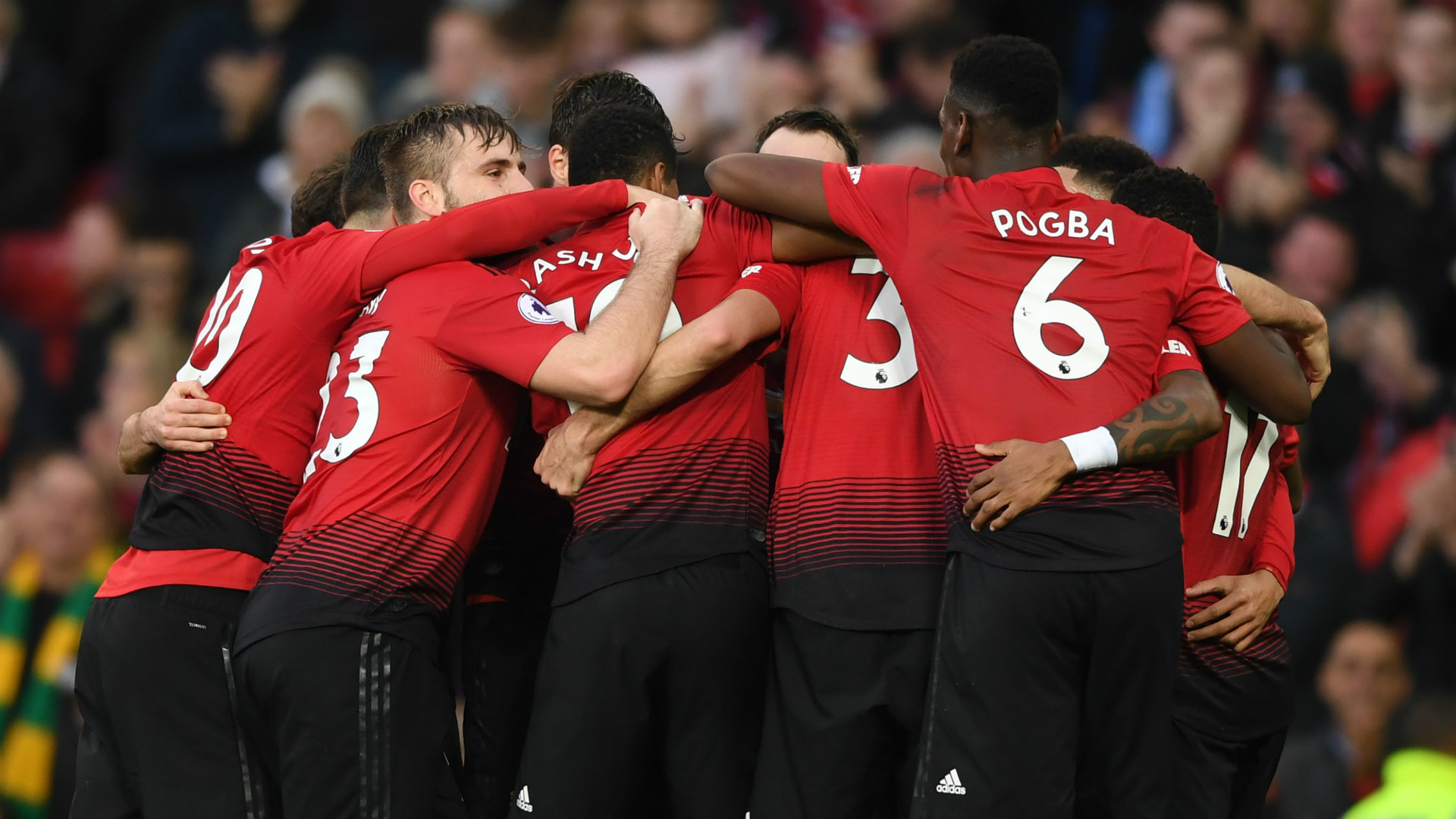 Manchester United 3 1 Huddersfield Town - HD Wallpaper 