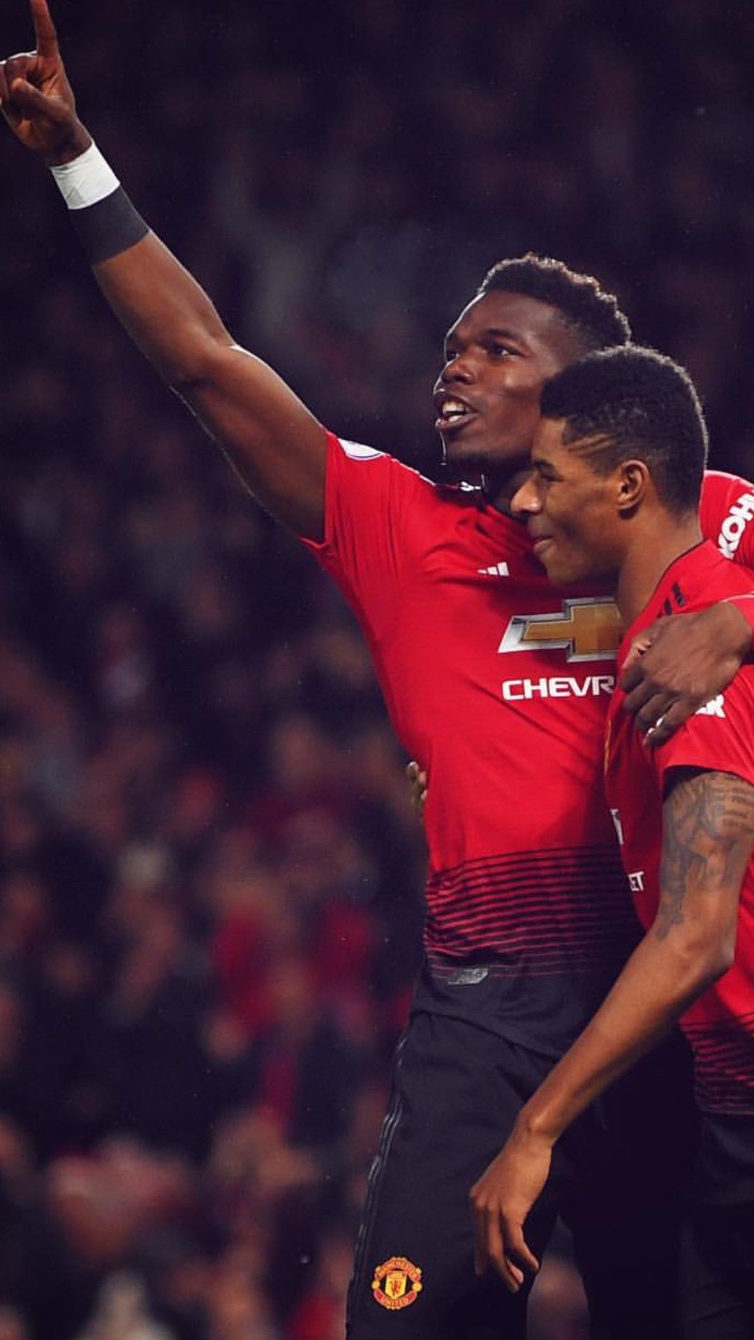 Paul Pogba And Rashford - HD Wallpaper 