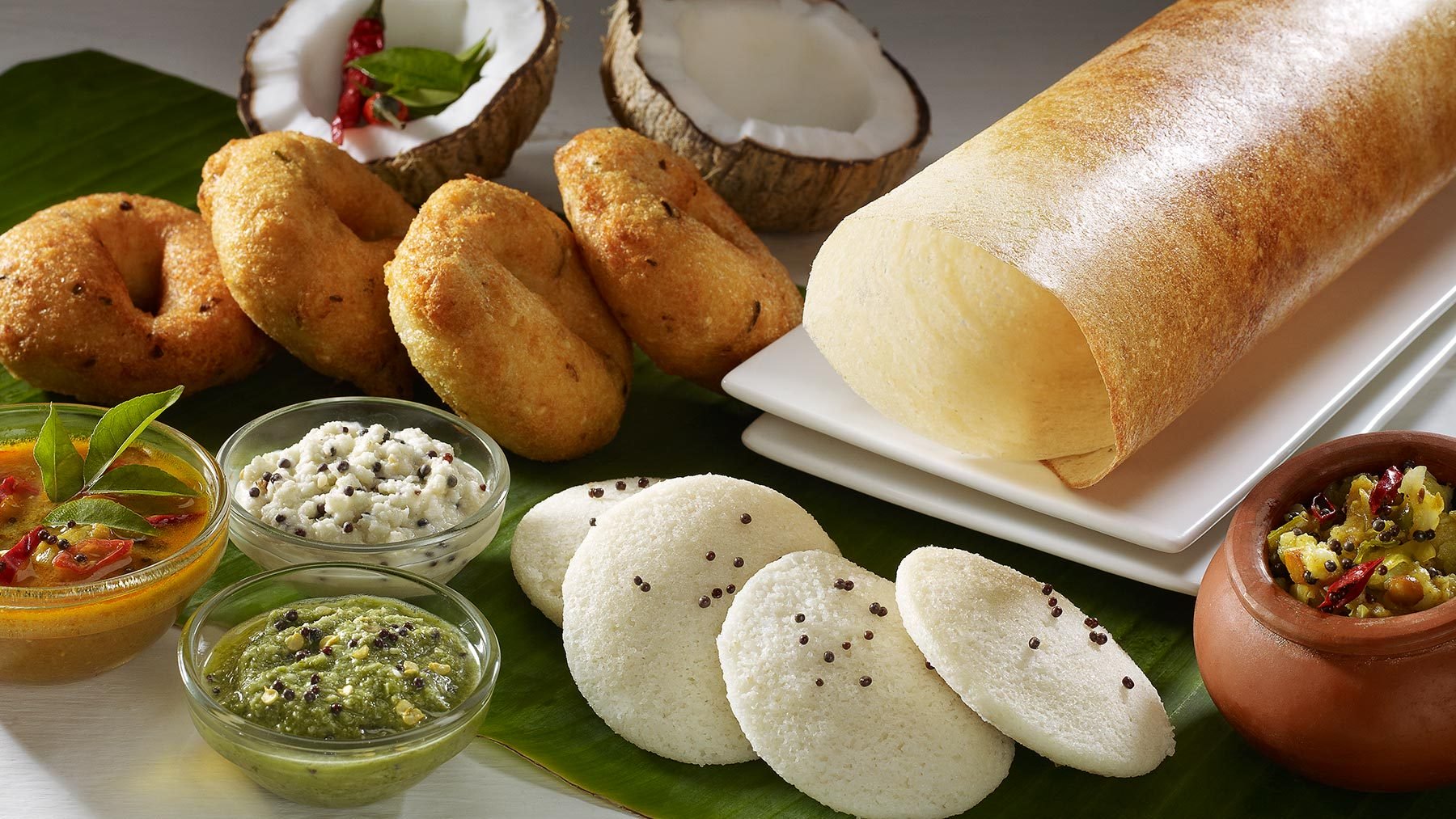 Main Image - Indian Breakfast - Famous Food Of South India - HD Wallpaper 