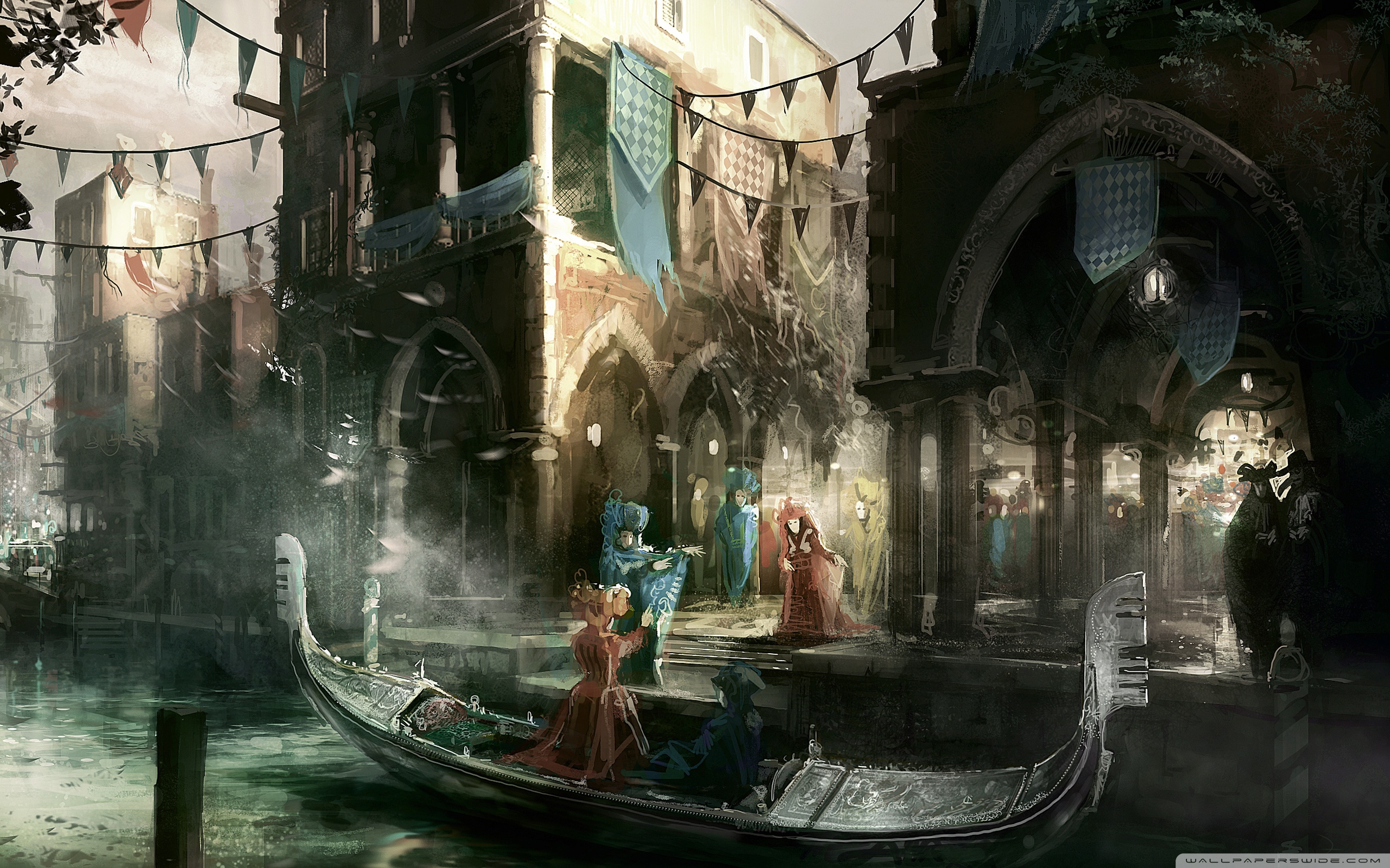 Venice Carnival Assassin's Creed - HD Wallpaper 