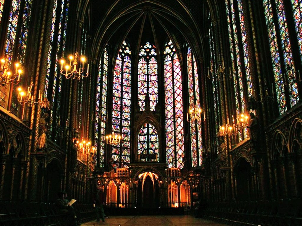 Sainte Chapelle - HD Wallpaper 