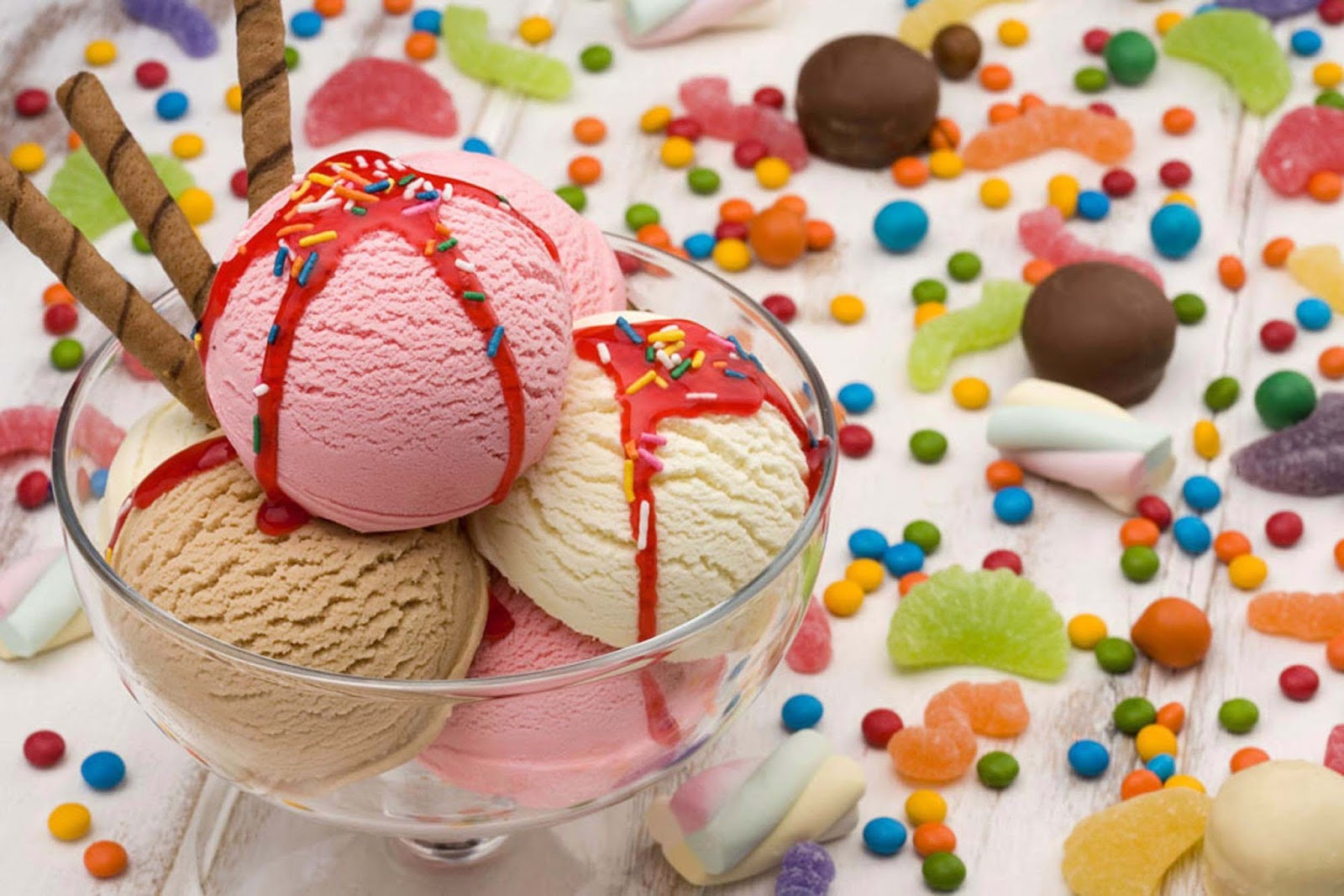 Food Sweet Dessert Yummy Ice Cream Images - Ice Cream High Resolution - HD Wallpaper 