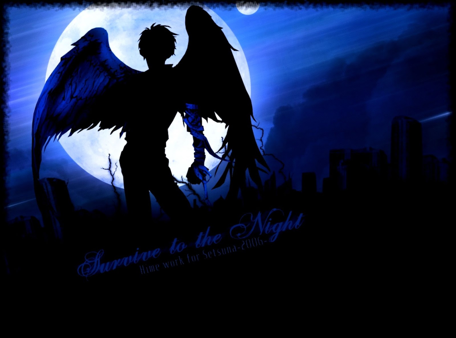 Helvetica 0012 Fallen Angels - Anime Dark Angel Boy - 1600x1187 Wallpaper - Helvetica 0012 Fallen Angels - Anime Dark Angel Boy - 1600x1187 Wallpaper -