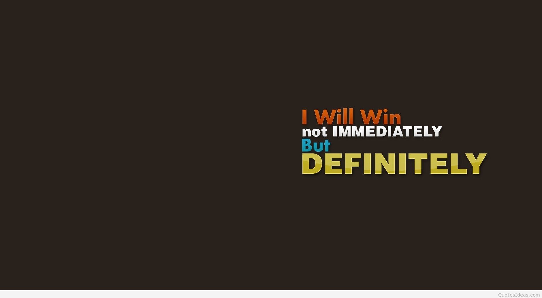 Ws Motivational Quote Wallpaper - Graphic Design - HD Wallpaper 
