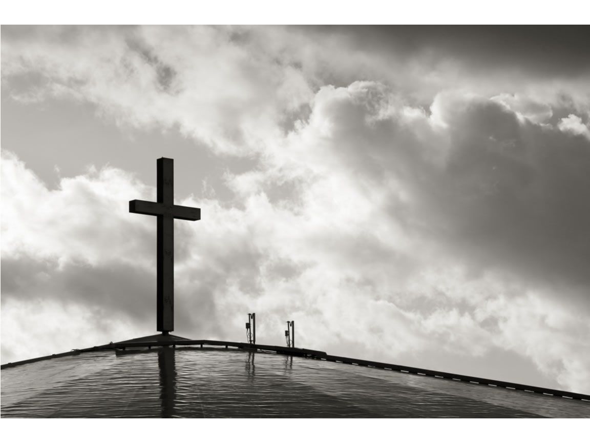 White Wallpaper Christian Wallpapers And Cross In Black - Cross Black And White - HD Wallpaper 