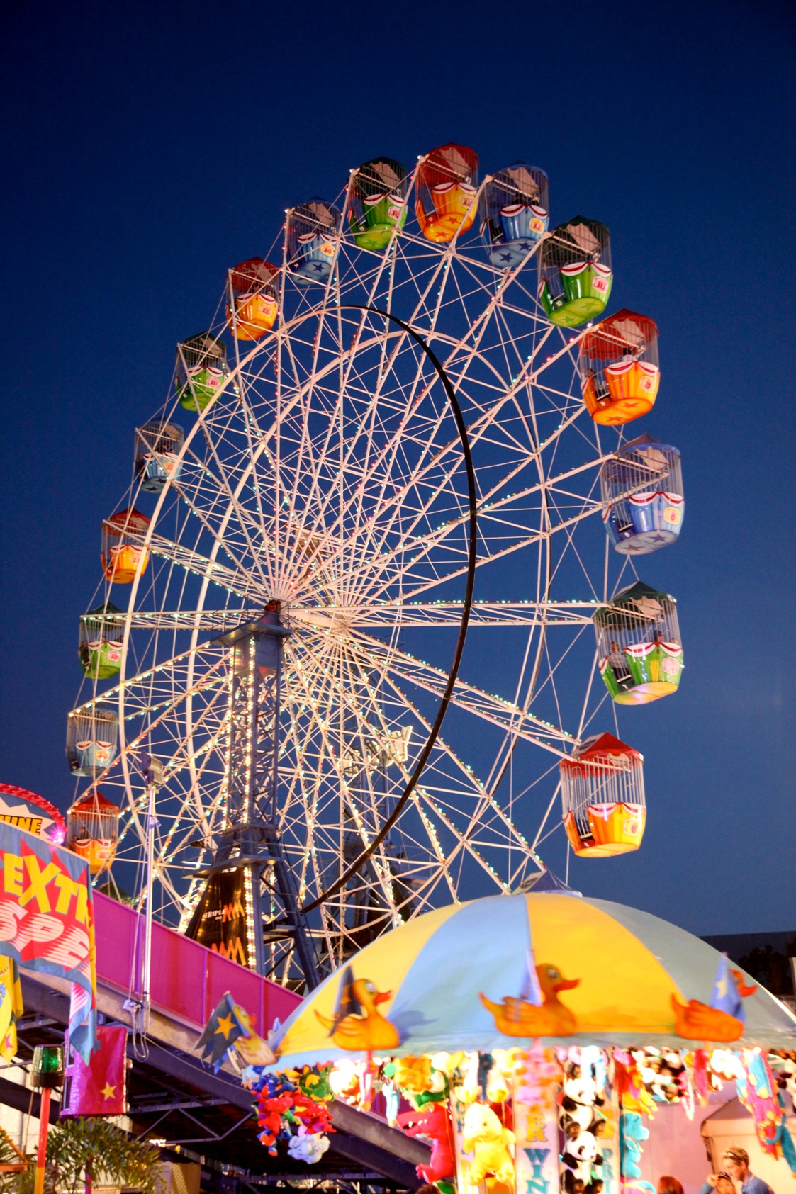 Ferris Wheel Wallpaper Iphone - HD Wallpaper 