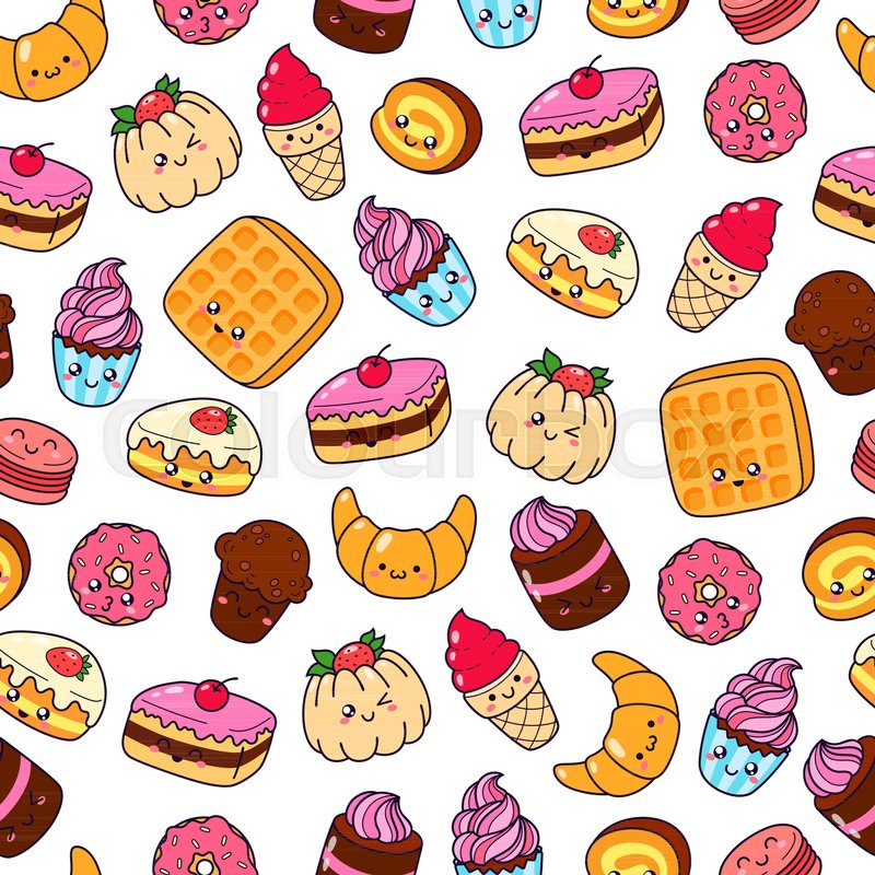 Dessert Cartoon - 800x800 Wallpaper Dessert Cartoon - 800x800 Wallpaper