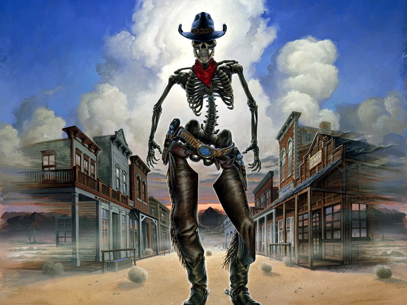 Ghost Town 1988 - HD Wallpaper 